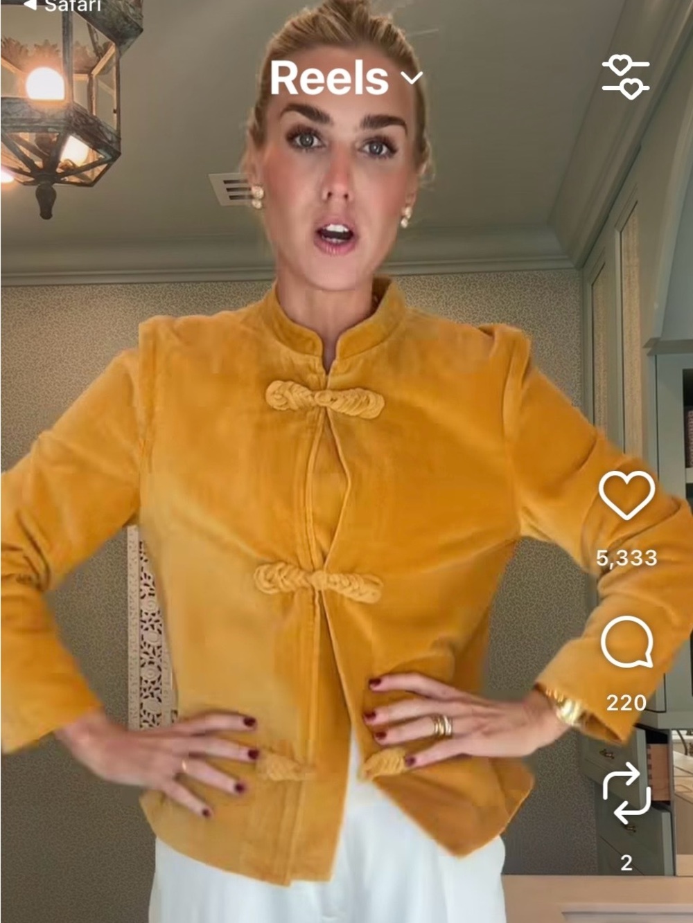 Mandarin Jacket - Picture 2 of 3